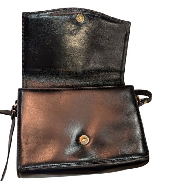 Bally Black Italian Leather Crossbody Bag - Picture 4 of 9